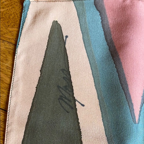 NWT Moss Silk Scarf - Picture 4 of 7